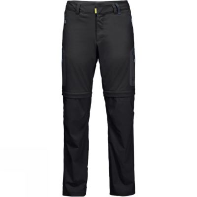 Pantalones Jack Wolfskin Activate Light Zip Off Hombre Negras - Chile PRZ648201